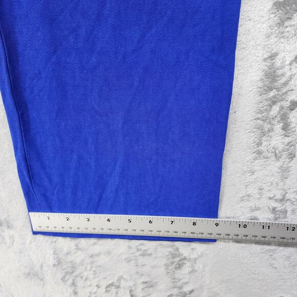 Vintage Alex Evenings Pants Womens 12 PETITE Pull On Stretch High Rise Straight - Picture 9 of 10